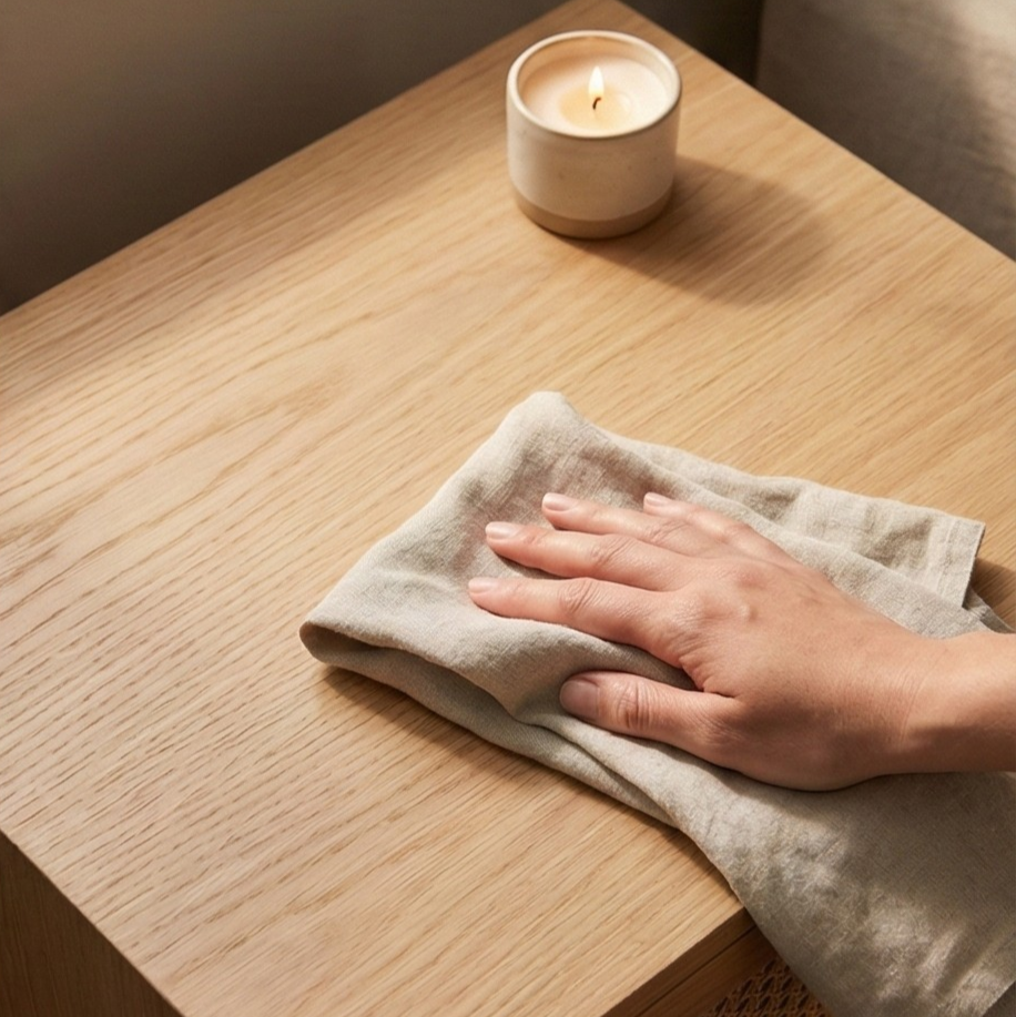 Table De Chevet Rotin Naturel – 1 Tiroir, Pieds Scandinaves | KOAÏ