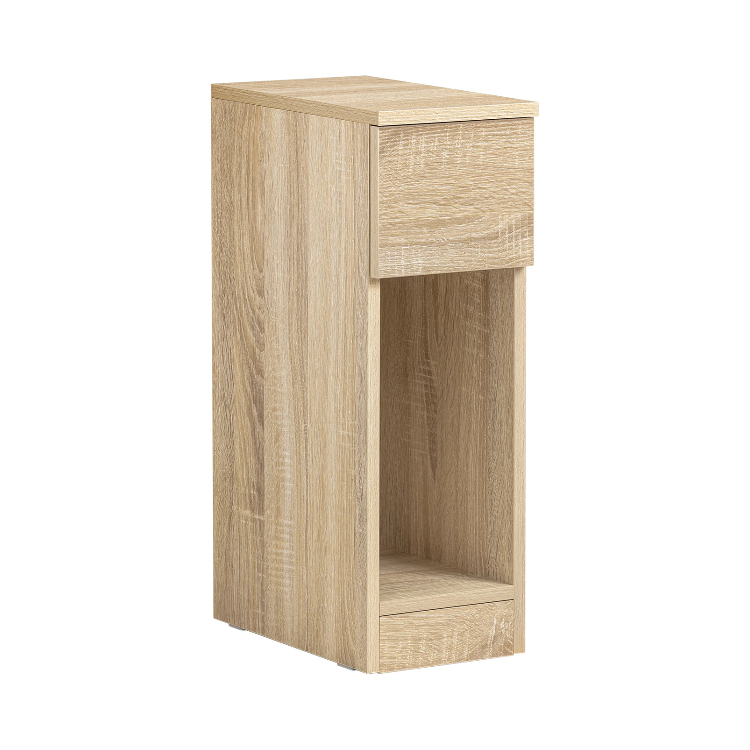Table De Chevet Extra-Étroite 20 Cm Bois Naturel | KOAÏ