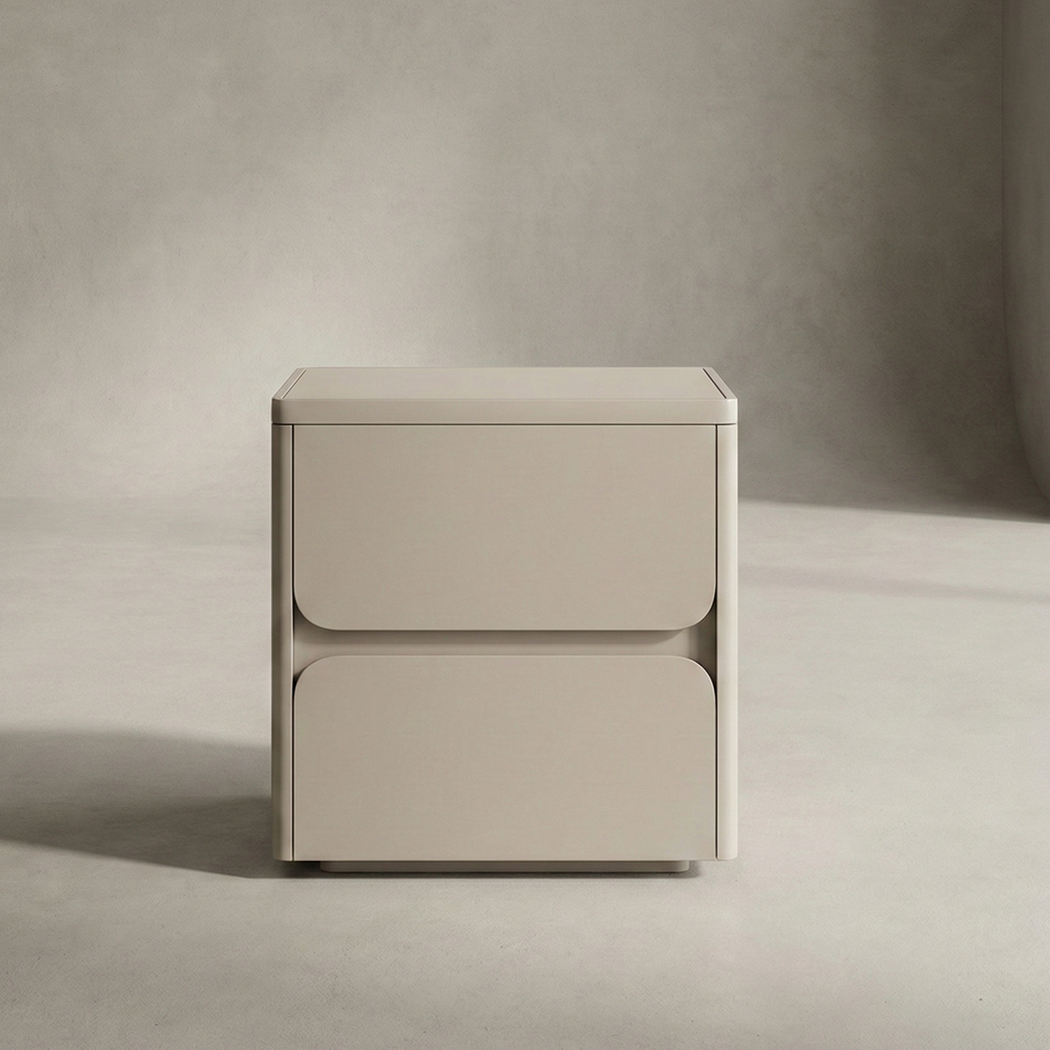 Table De Chevet En Bois Massif – Finition Cuir Mat & Design Contemporain | KOAÏ