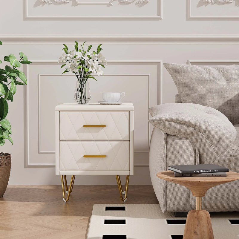 Tables de Chevet Beiges