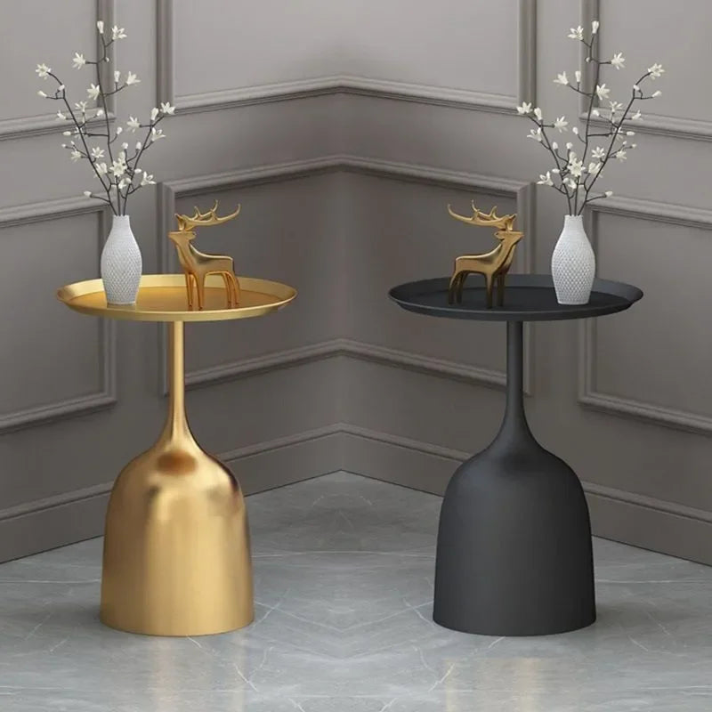 Table d'Appoint design ronde en métal – Couleurs variées | KOAÏ