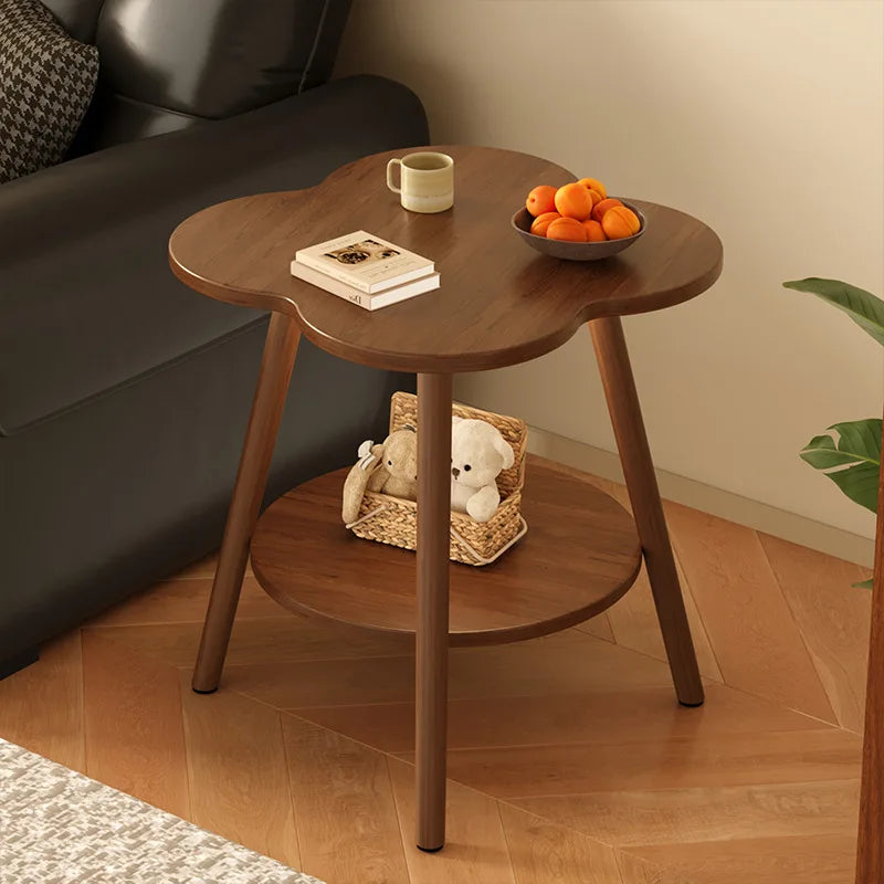 Table D'Appoint En Bois Nordique À Double Plateau | KOAÏ