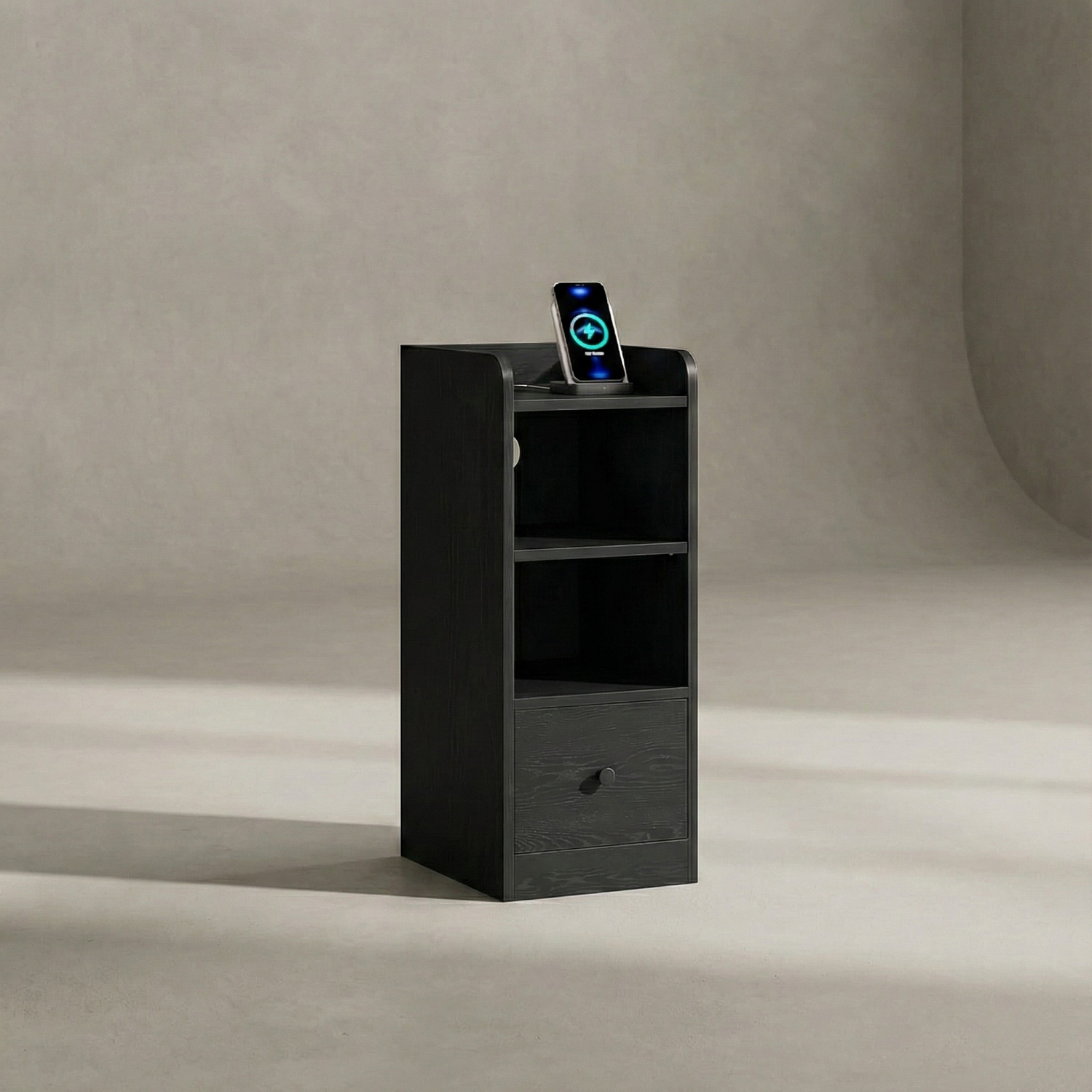 Table De Chevet Connectée – Station De Charge USB Et Type-C, Design Étroit | KOAÏ